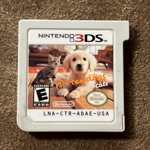 Nintendogs + Cats Golden Retriever & New Friends - Nintendo 3DS CARTRIDGE ONLY - Picture 1 of 2